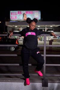 Black Nillawood Cotton Pants