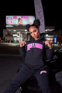 Black Nillawood Cotton Pants