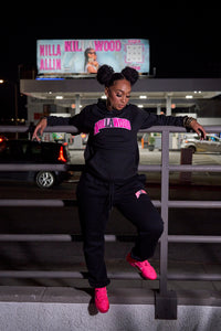 Black Nillawood Cotton Pants