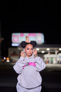 Oatmeal Nillawood Cotton Hoodie