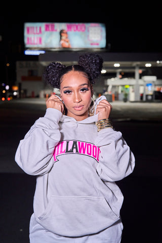 Oatmeal Nillawood Cotton Hoodie