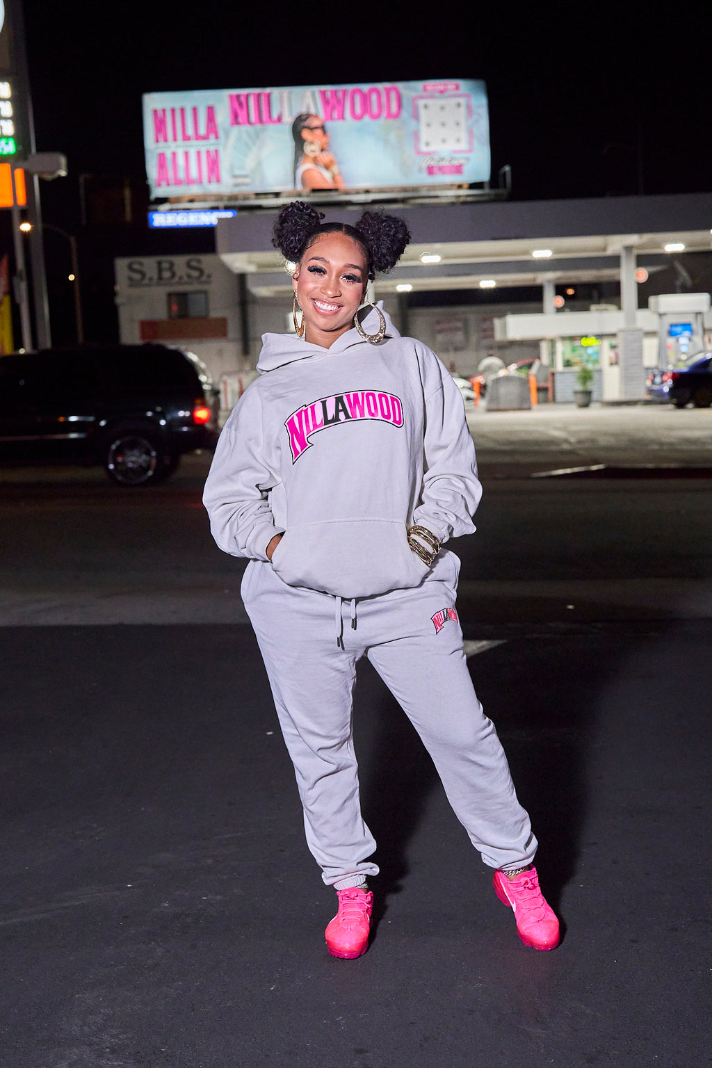 Oatmeal Nillawood Cotton Pants