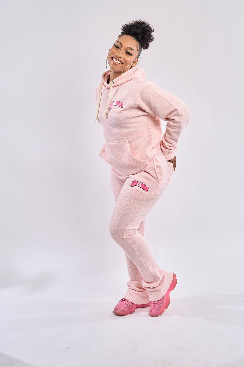 Pink Nillawood Knit 2Pcs Set