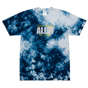 ALLIN "Consistency is Key" Oversized tie-dye T-shirt