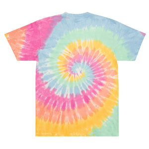 ALLIN "Consistency is Key" Oversized tie-dye T-shirt